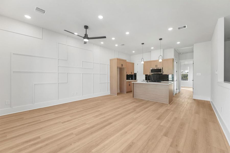 Elevated Living Plan - Living and Primary Suite on 2nd Floor Elevated Living Plan - Living and Primary Suite on 2nd Floor