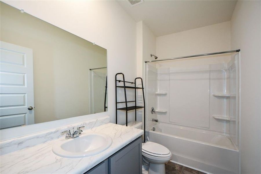 Furnished interior view inside a new home in , Lithonia (Image 11).