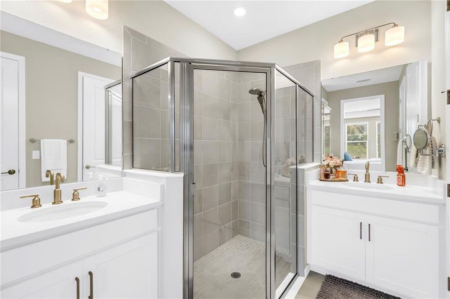 Furnished interior view inside a new home in , Sarasota (Image 14).