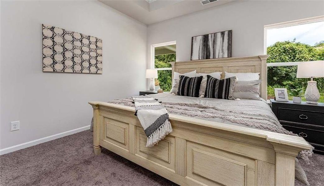 Furnished interior view inside a new home in Saddle Ridge, Calhoun (Image 14).