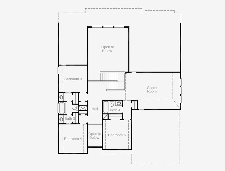2D floor plan layout for the Wichita - Single Family Homes by Coventry Homes in Parmer Ranch, Georgetown, TX (Image 20). 2D floor plan layout for the Wichita - Single Family Homes by Coventry Homes in Parmer Ranch, Georgetown, TX (Image 20).