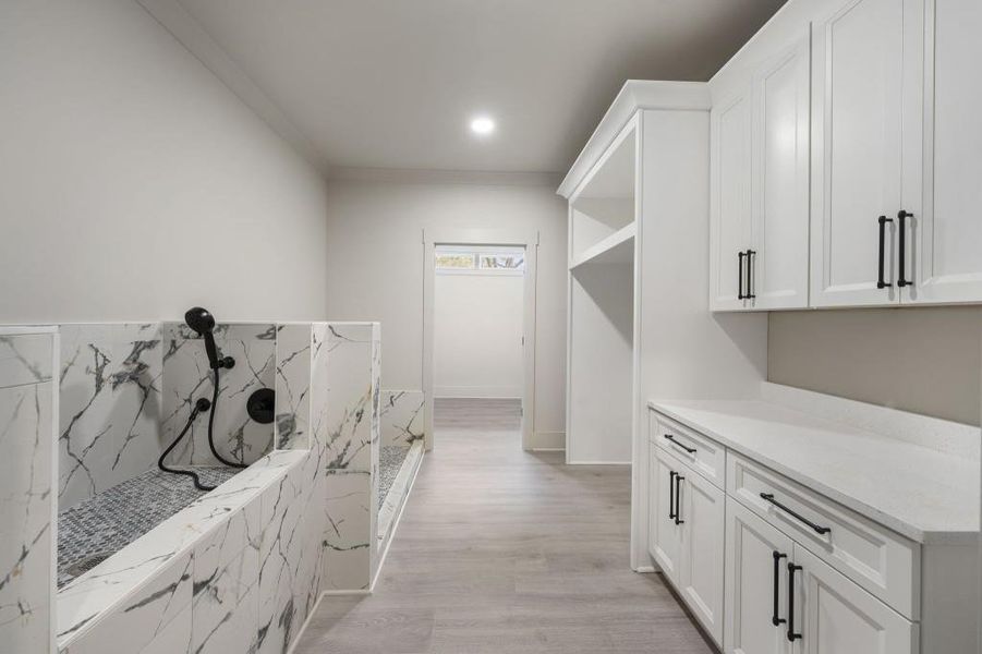 Furnished interior view inside a new home in , Buford (Image 9).