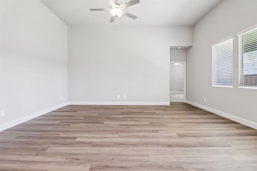 Spacious, unfurnished interior of a new home in Lakehaven - Premier Series, Farmersville (Image 33). Spacious, unfurnished interior of a new home in Lakehaven - Premier Series, Farmersville (Image 33).