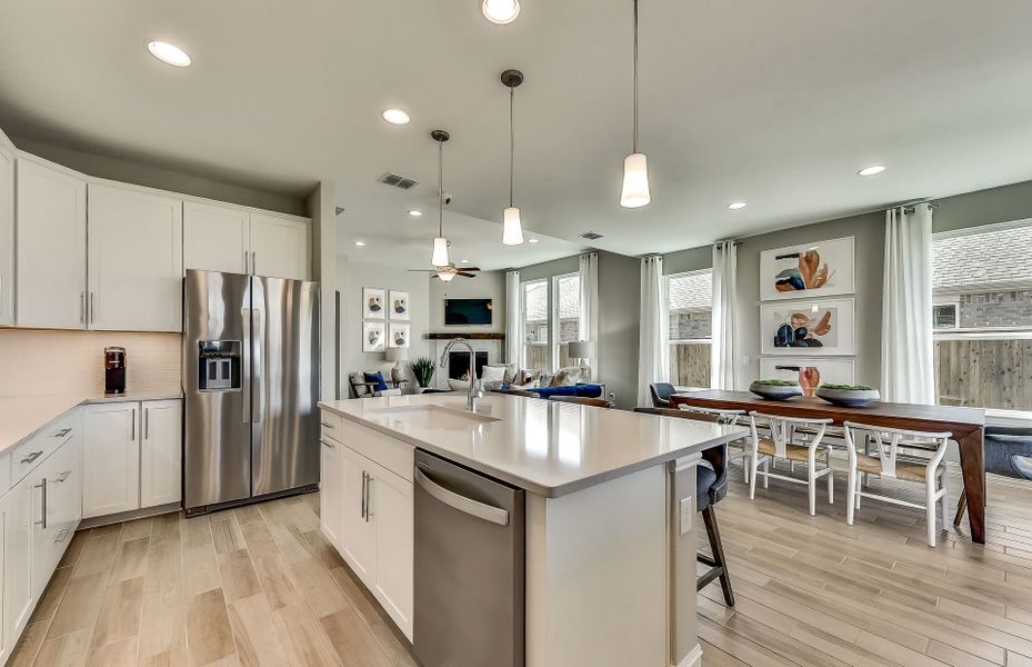 Representative furnished interior of a home built from the Palisade by Pulte Homes in Anna Town Square, Anna (Image 27).