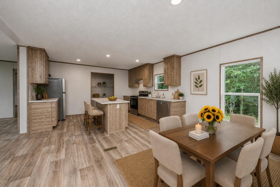 Furnished interior view inside a new home in , Cottageville (Image 47).