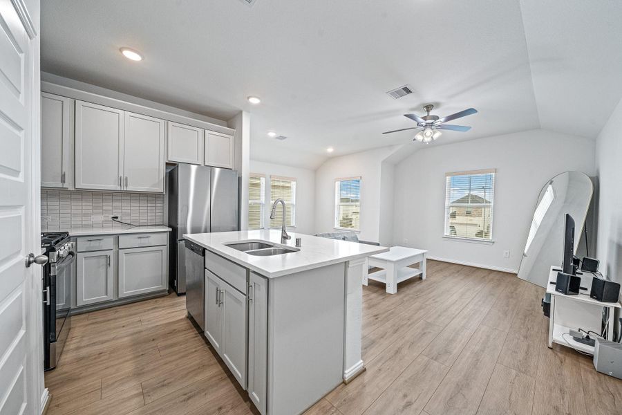 Furnished interior view inside a new home in , Missouri City (Image 6).