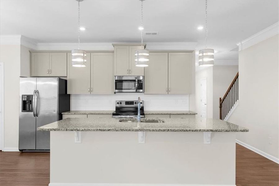 Furnished interior view inside a new home in , Ball Ground (Image 12).