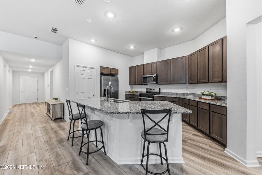 Furnished interior view inside a new home in Copper Ridge, Jacksonville (Image 18).