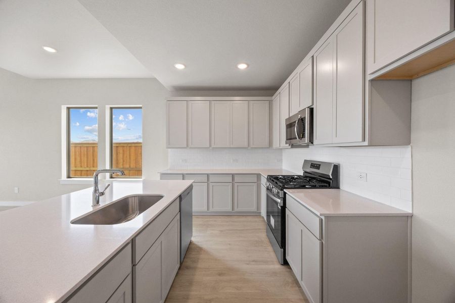 Furnished interior view inside a new home in Prairie Winds, Hutto (Image 19). Furnished interior view inside a new home in Prairie Winds, Hutto (Image 19).