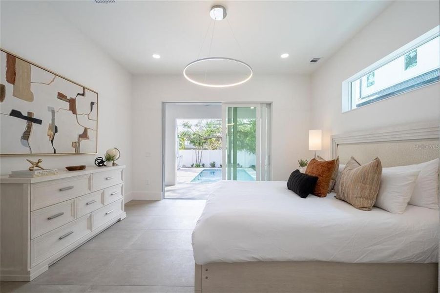 Furnished interior view inside a new home in , Sarasota (Image 51).