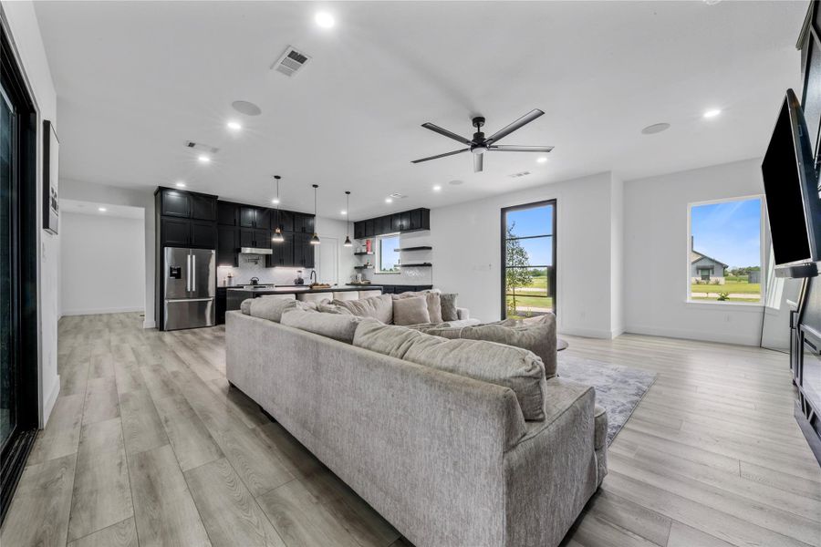 Furnished interior view inside a new home in , Sealy (Image 14).