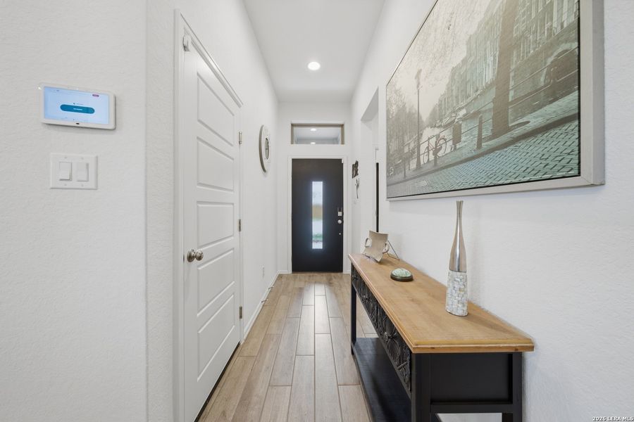 Furnished interior view inside a new home in Ladera, San Antonio (Image 6).