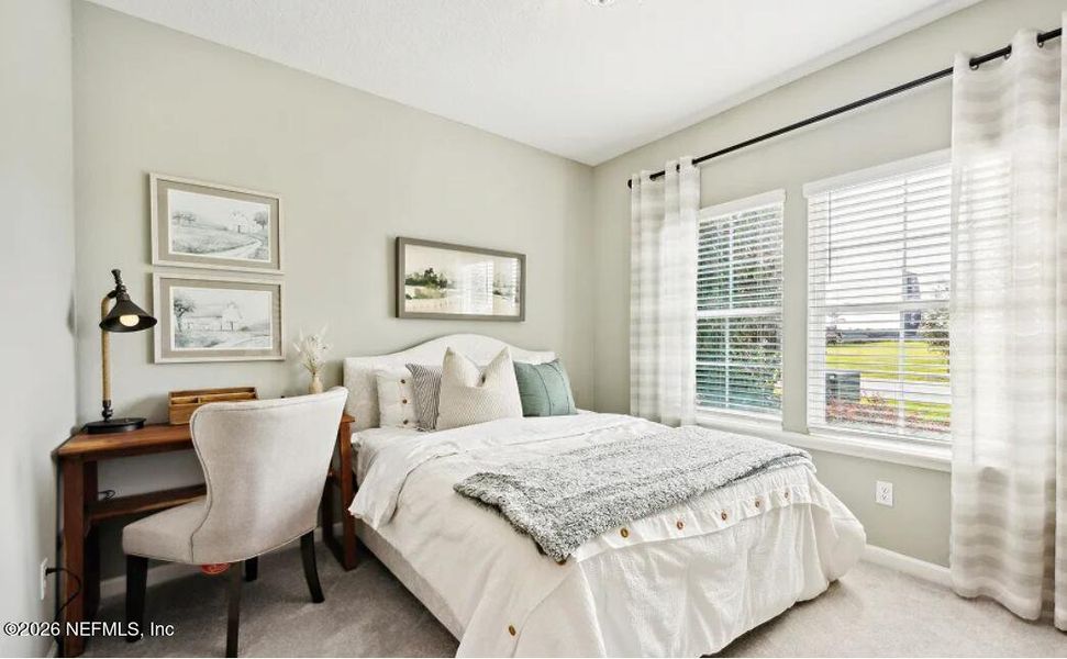 Furnished interior view inside a new home in Silver Falls Single Family at SilverLeaf, St. Augustine (Image 3).