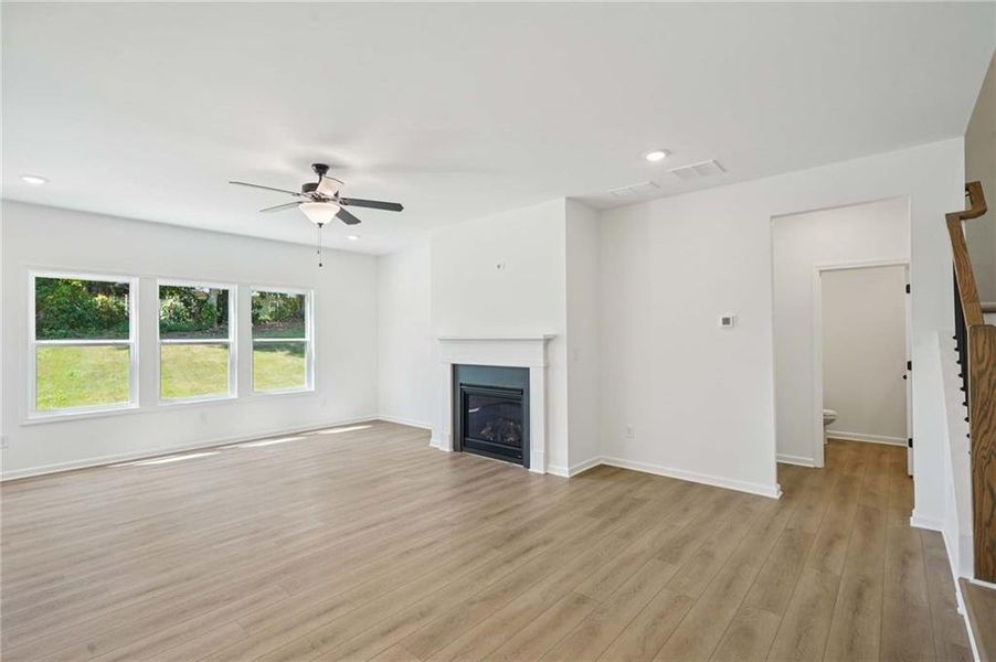 Spacious, unfurnished interior of a new home in The Estates at Casteel, Bethlehem (Image 23).