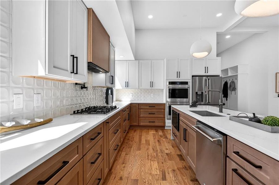 Furnished interior view inside a new home in , Atlanta (Image 44).