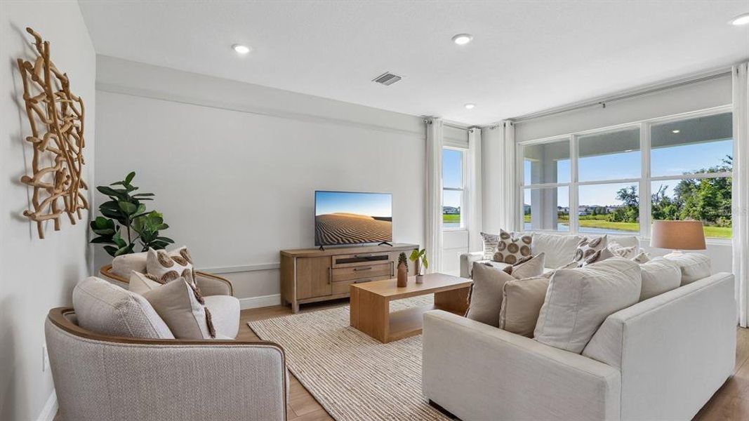 Furnished interior view inside a new home in Summit View, Dade City (Image 35).