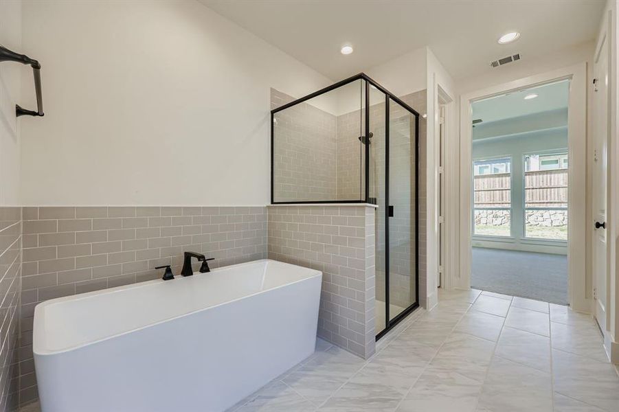 Furnished interior view inside a new home in BridgeWater 60s, Midlothian (Image 8).