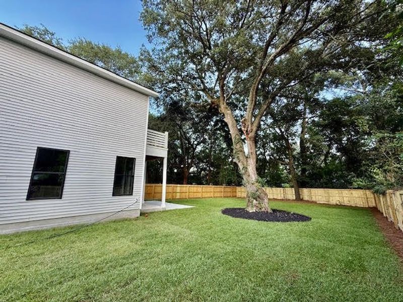 Exterior details and patio area of a home in , North Charleston (Image 26). Exterior details and patio area of a home in , North Charleston (Image 26).