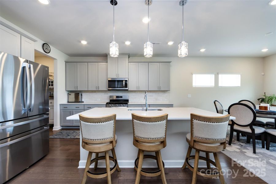 Furnished interior view inside a new home in Simpson Farms, Monroe (Image 36).