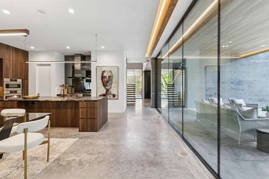 Furnished interior view inside a new home in , McKinney (Image 11).