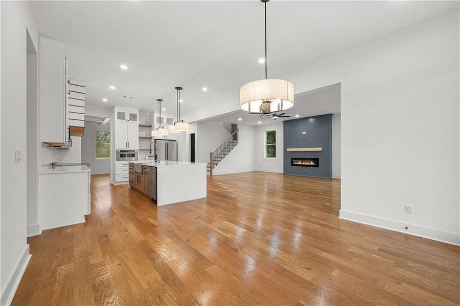 Spacious, unfurnished interior of a new home in , Hoschton (Image 45).