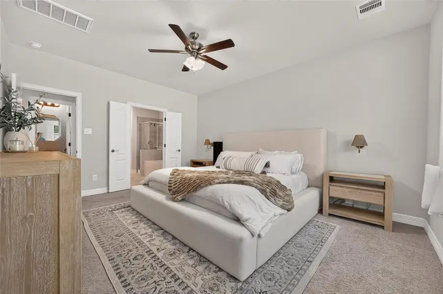 Furnished interior view inside a new home in Audubon, Magnolia (Image 19).