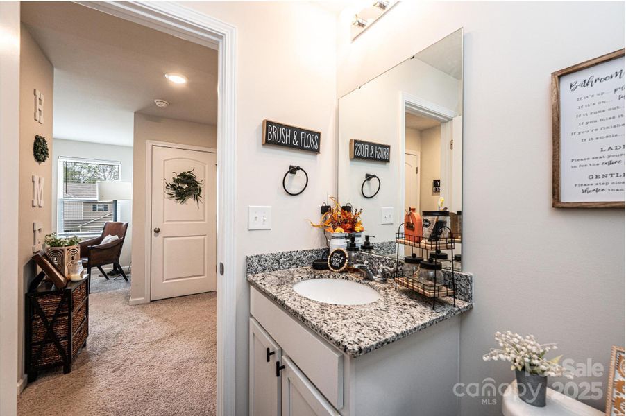 Furnished interior view inside a new home in , Newton (Image 12).
