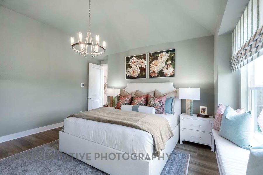 Furnished interior view inside a new home in Kresston: 40ft. lots, Montgomery (Image 19).