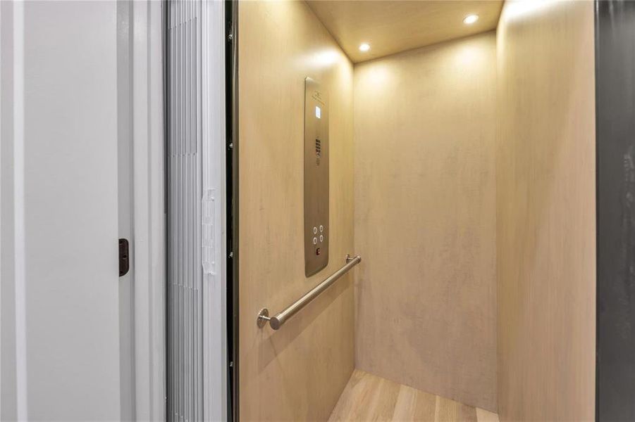 Close-up of interior finishes inside a home in , Dallas (Image 20).