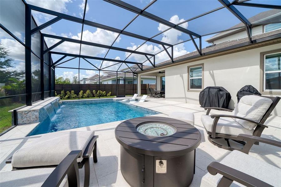 Exterior details and patio area of a home in Laureate Park, Orlando (Image 3). Exterior details and patio area of a home in Laureate Park, Orlando (Image 3).