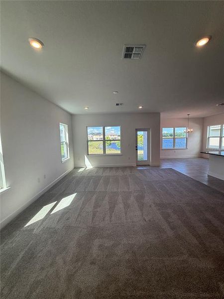 Spacious, unfurnished interior of a new home in , Harmony (Image 8).