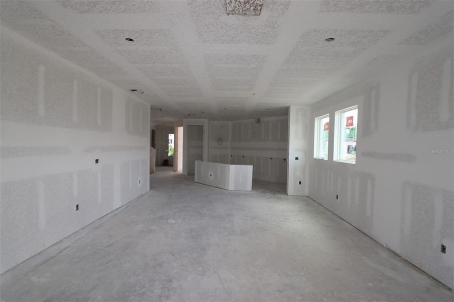 Spacious, unfurnished interior of a new home in Chapel Crossings - Garden Series, Wesley Chapel (Image 9). Spacious, unfurnished interior of a new home in Chapel Crossings - Garden Series, Wesley Chapel (Image 9).