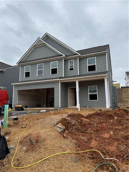 In-progress construction of a new home in The Reserve at Willow Oaks, Canton, GA (Image 18). In-progress construction of a new home in The Reserve at Willow Oaks, Canton, GA (Image 18).