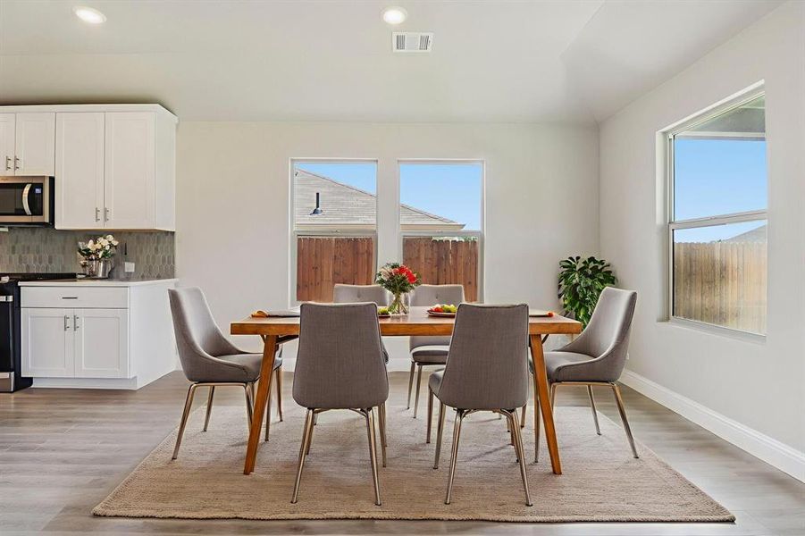 Photo is not of the actual home, but is an inspirational photo of builder’s model home and may depict options, furnishings, and/or decorator features that are not included.