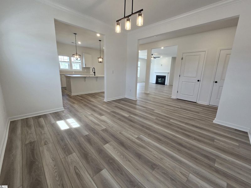 Spacious, unfurnished interior of a new home in Shiloh Trail, Wellford (Image 14).