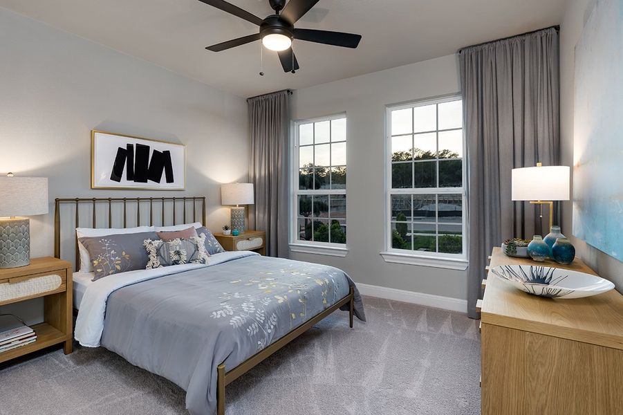 Representative furnished interior of a home built from the Driftwood by Taylor Morrison in Nolina 50s, Georgetown (Image 13).