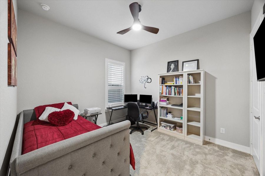 Furnished interior view inside a new home in Spring Brook Village - Luxe Series, Houston (Image 28).