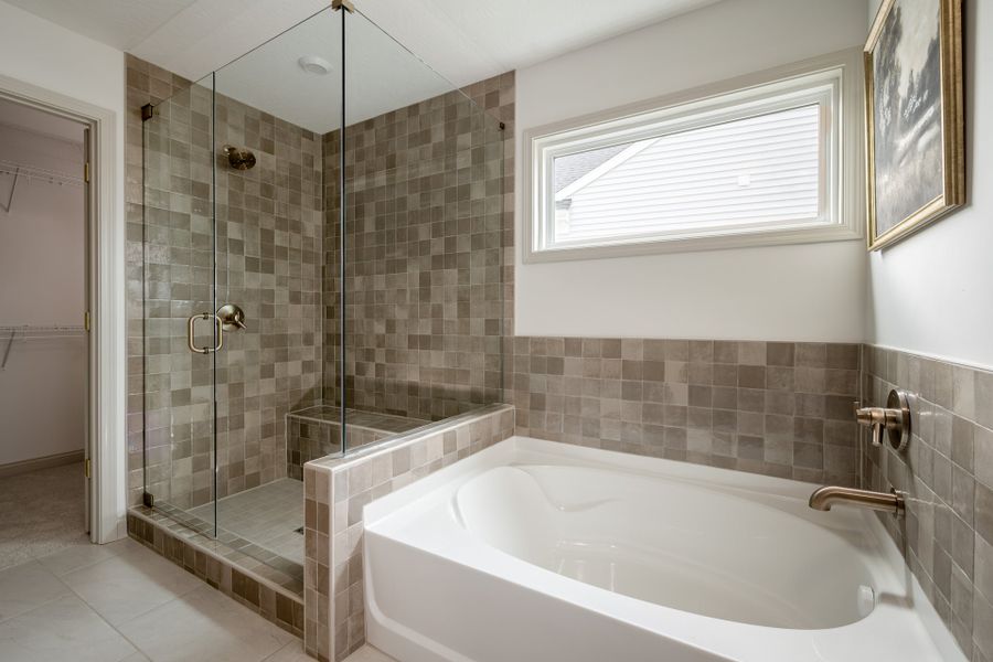 Representative furnished interior of a home built from the Avery by Fischer Homes in Twin Lakes, Hoschton (Image 37).