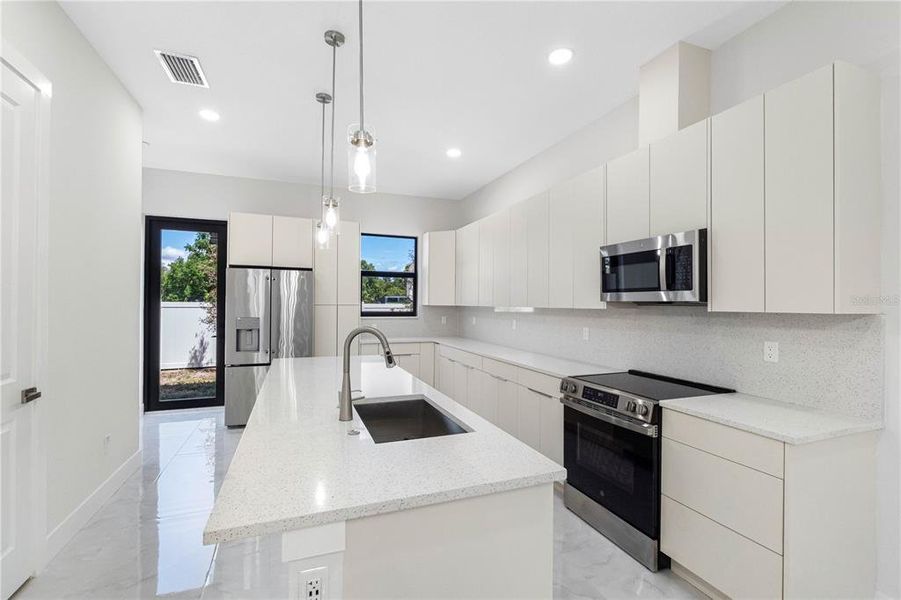 Furnished interior view inside a new home in , Tampa (Image 13).