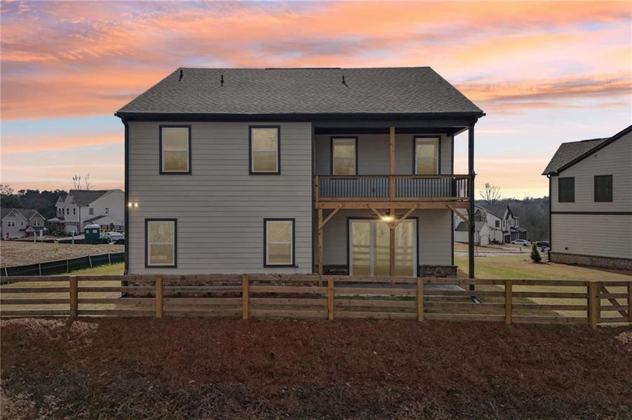 Exterior details and patio area of a home in Tiberon Woods, Cumming (Image 38). Exterior details and patio area of a home in Tiberon Woods, Cumming (Image 38).