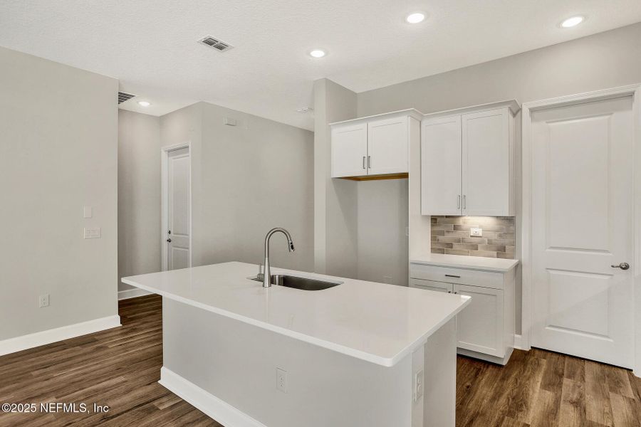 Furnished interior view inside a new home in Reverie at Silverleaf, St. Augustine (Image 4).