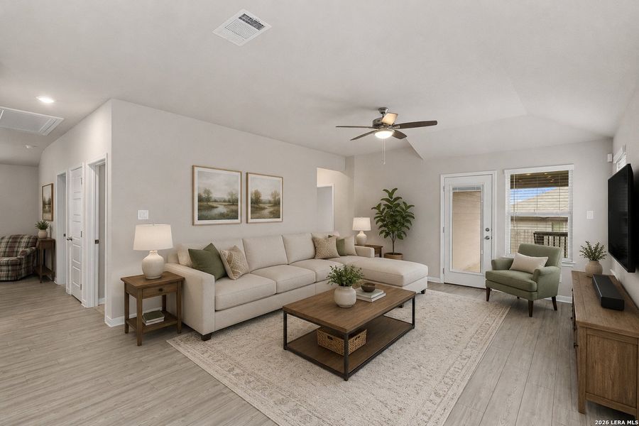 Furnished interior view inside a new home in Lark Canyon, New Braunfels (Image 12).
