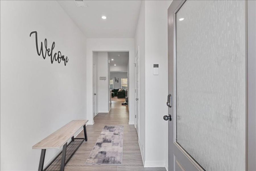 Furnished interior view inside a new home in , Cartersville (Image 6).