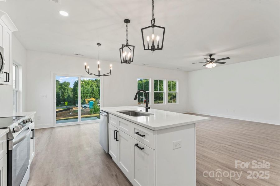 Furnished interior view inside a new home in , Harrisburg (Image 4).
