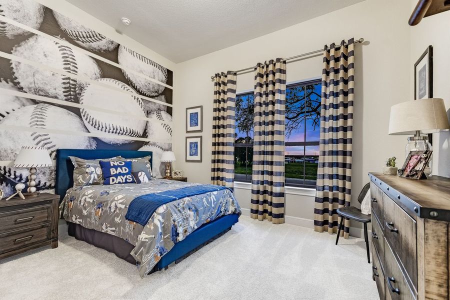Representative furnished interior of a home built from the Catalina by Giddens Homes in Clearwater Ranch, Liberty Hill (Image 86).