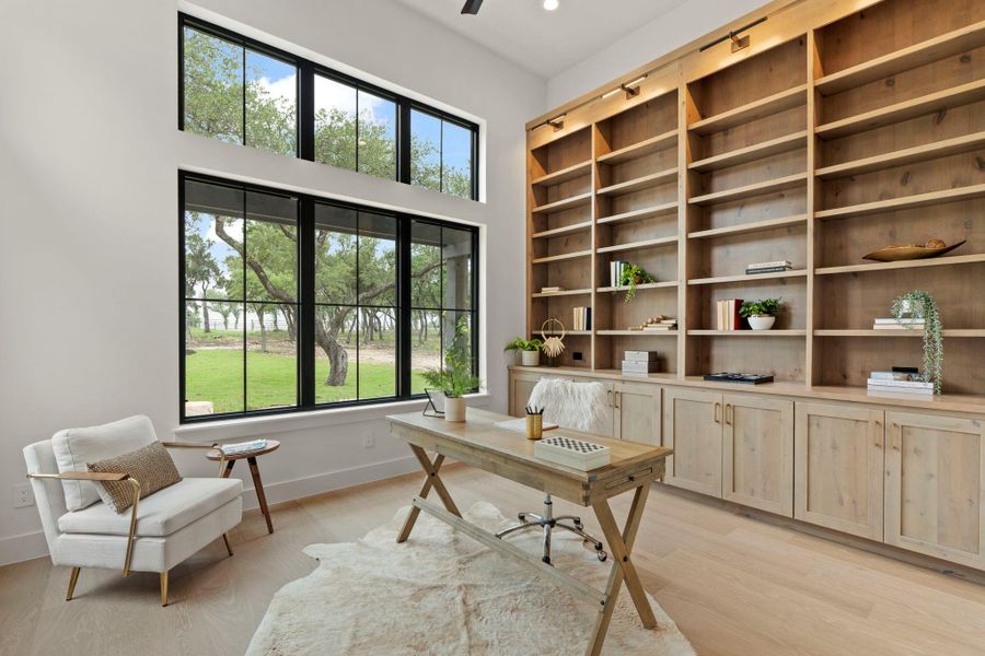 Furnished interior view inside a new home in , Dripping Springs (Image 18).