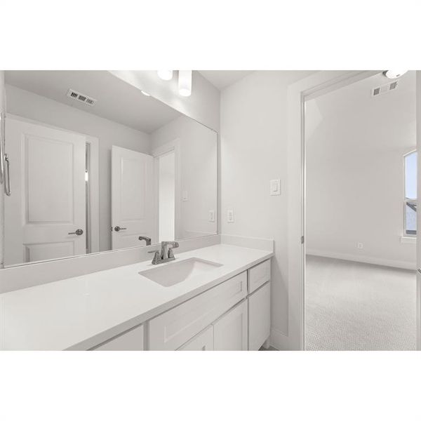 Furnished interior view inside a new home in Wellspring Estates, McKinney (Image 8). Furnished interior view inside a new home in Wellspring Estates, McKinney (Image 8).