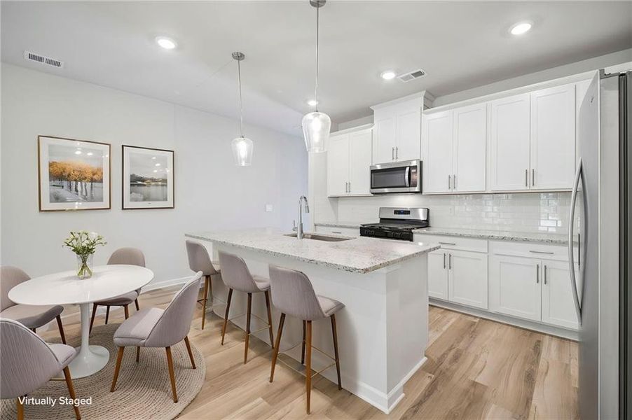 Furnished interior view inside a new home in Artisan Walk, Fairburn (Image 17).