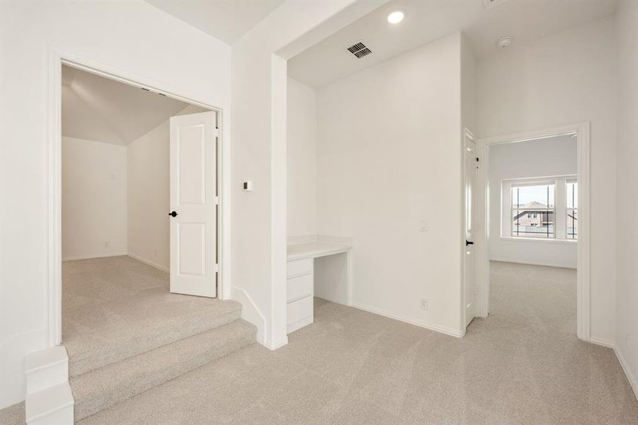 Spacious, unfurnished interior of a new home in Union Park Classic 55, Little Elm (Image 38).