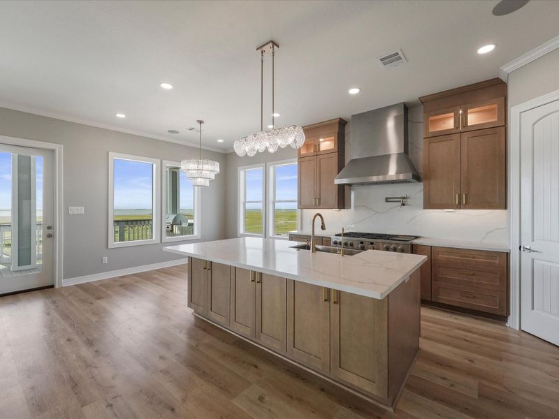 Furnished interior view inside a new home in , Freeport (Image 15).